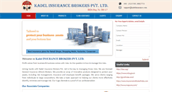 Desktop Screenshot of kadelinsurance.com